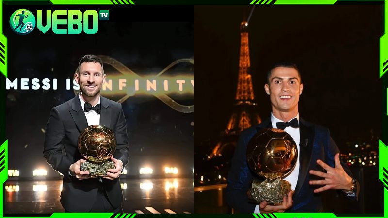 Messi và Ronaldo ai nhiều danh hiệu cá nhân hơn?